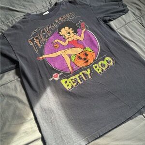 Vintage 1994 Betty Boop Single Stitch Halloween Shirt